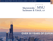 Tablet Screenshot of msulaw.com